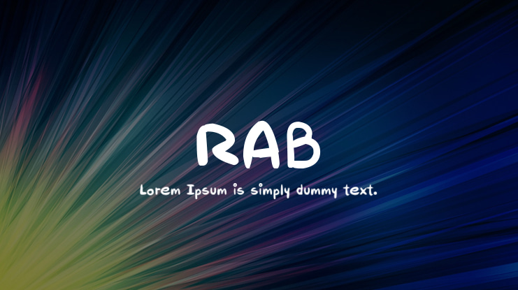 RAB Font