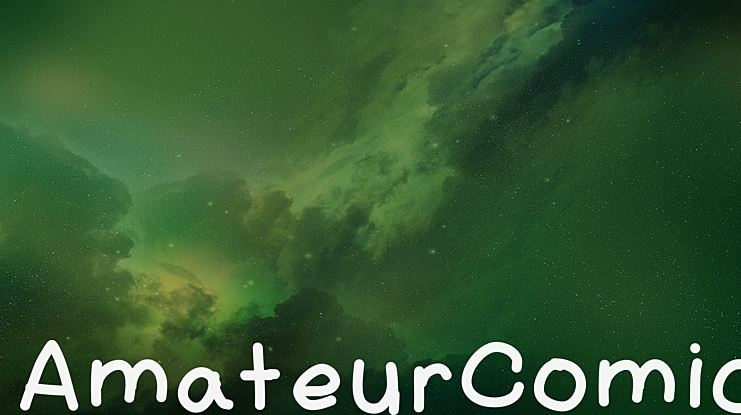 AmateurComic Font