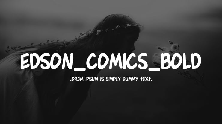 Edson_Comics_Bold Font