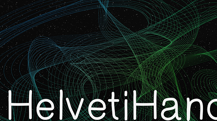 HelvetiHand Font