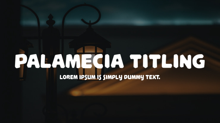 Palamecia Titling Font