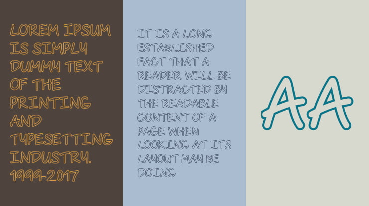 The Urban Way Hollow Font Family