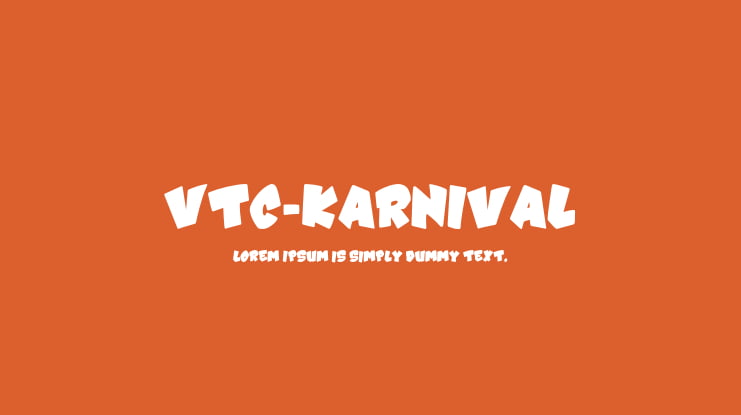 VTC-Karnival Font