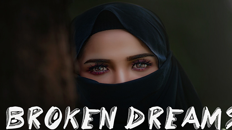 Broken Dreams Font