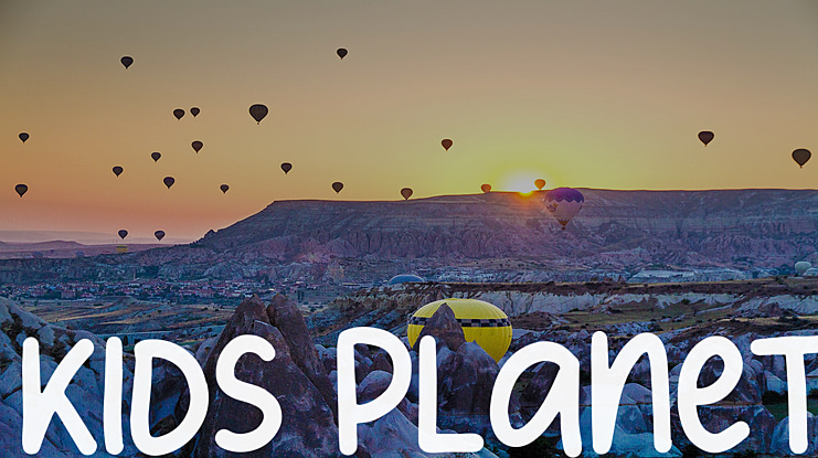 Kids Planet Font