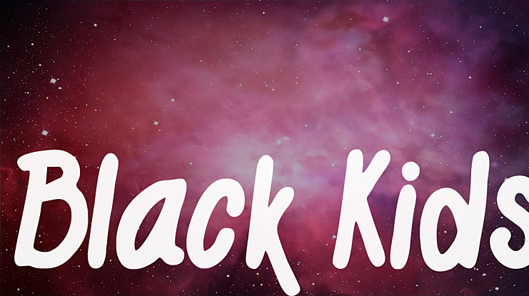Black Kids Font