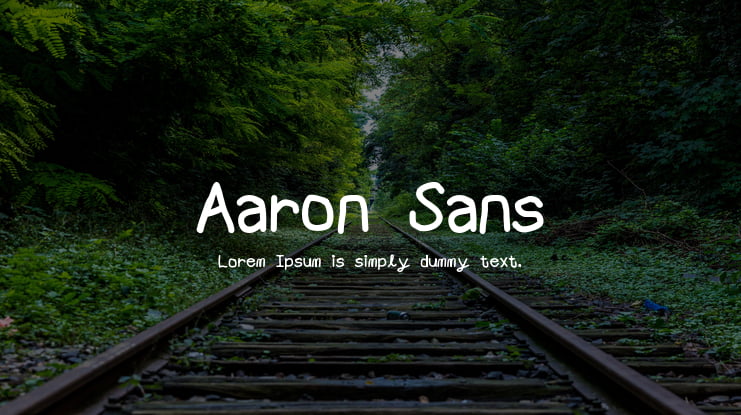 Aaron Sans Font