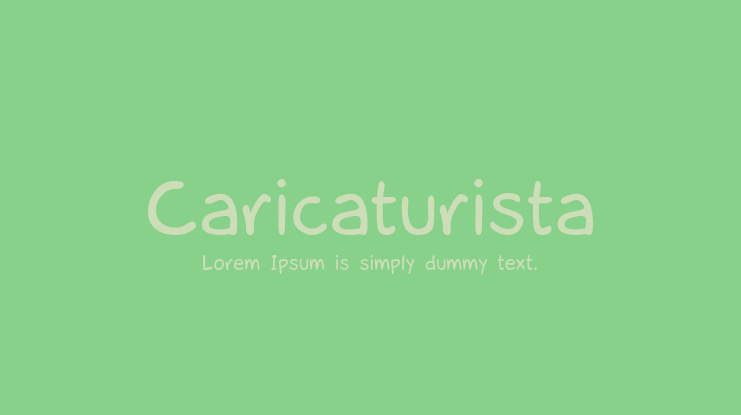 Caricaturista Font
