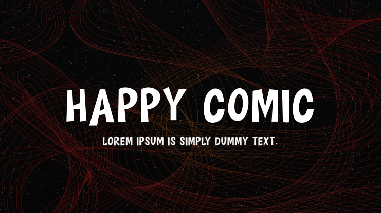 HAPPY COMIC Font