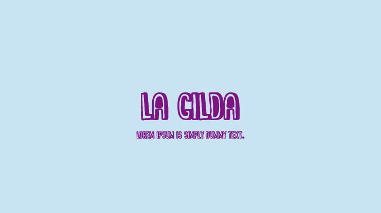 La Gilda Font