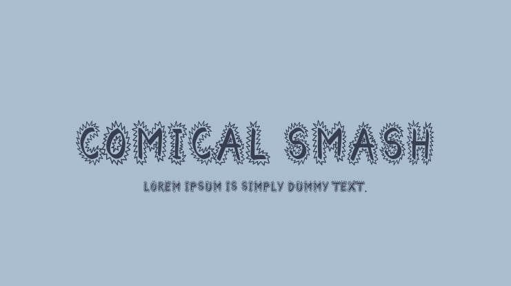 Comical Smash Font