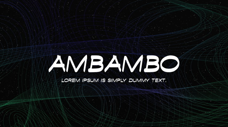 Ambambo Font Family