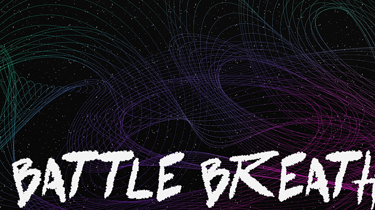 battle breath Font Family