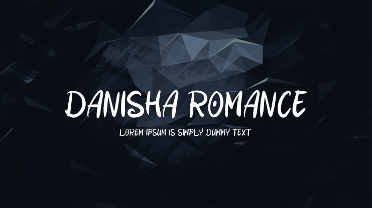 Danisha Romance Font