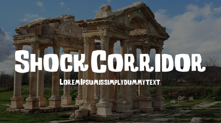 Shock Corridor Font