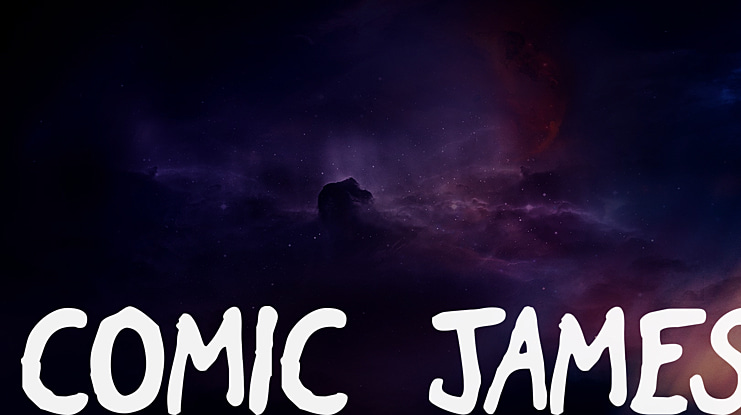 Comic James Font
