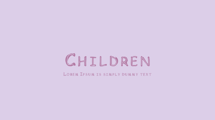 Children Font