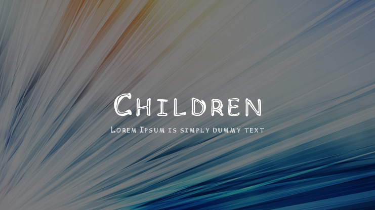 Children Font