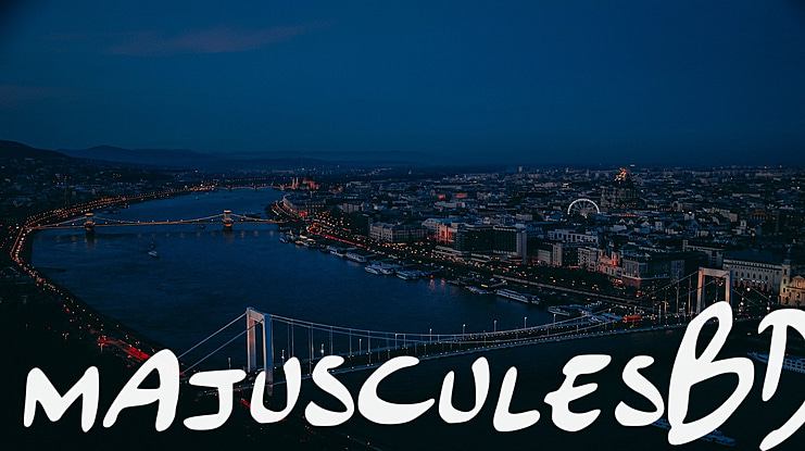 majusculesBD Font