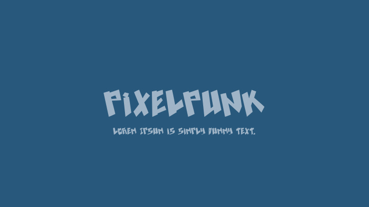 pixelpunk Font Family
