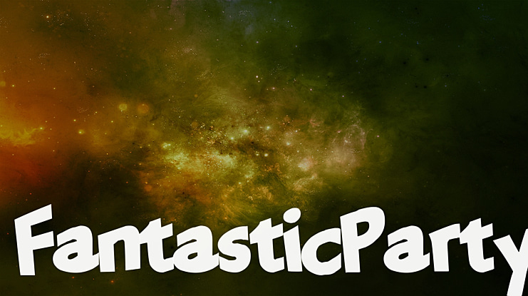FantasticParty Font