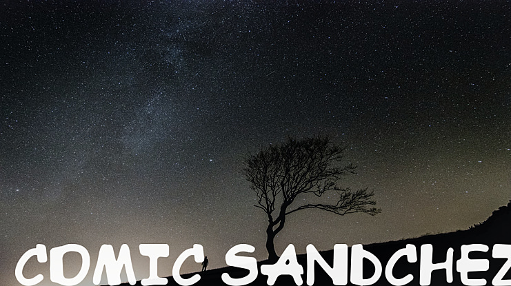 Comic Sandchez Font