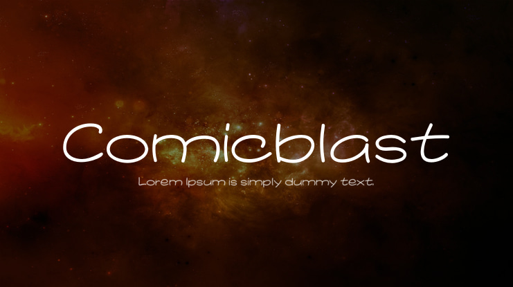 Comicblast Font