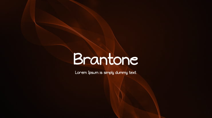 Brantone Font
