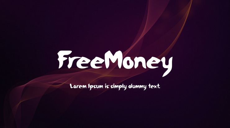 FreeMoney Font