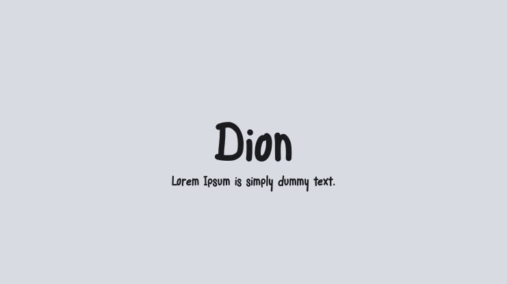Dion Font