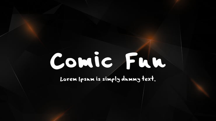 Comic  Fun Font