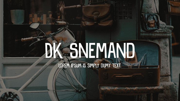 DK Snemand Font