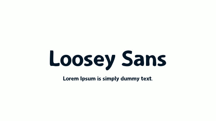 Loosey Sans Font