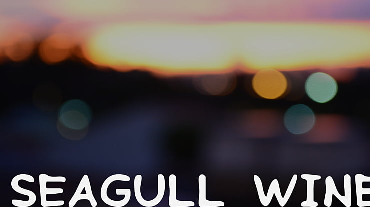 Seagull Wine Font