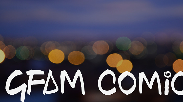 GFAM Comic Font