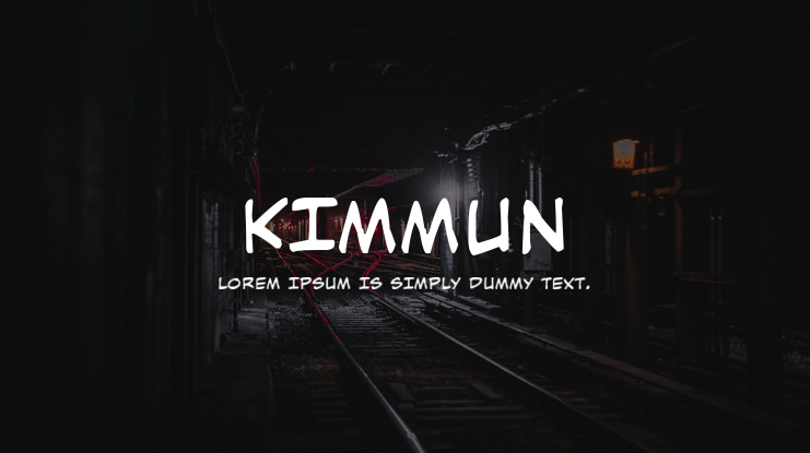 Kimmun Font