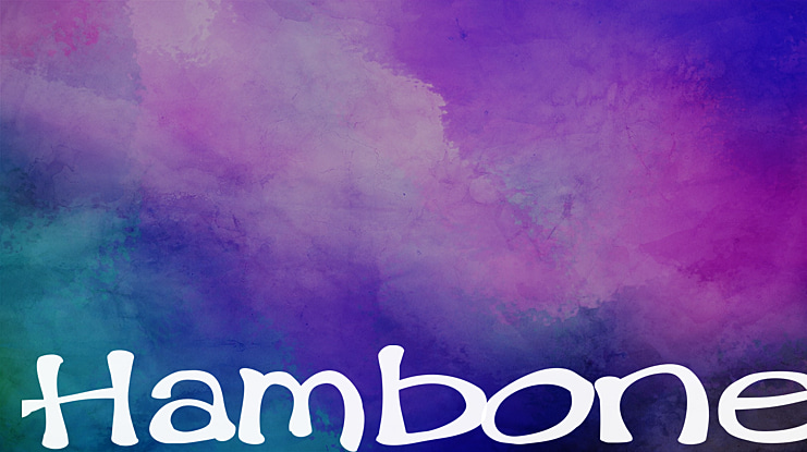 Hambone Font
