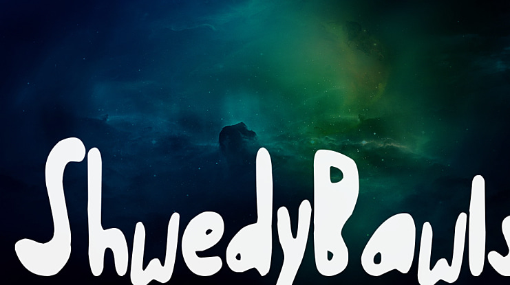 ShwedyBawls Font