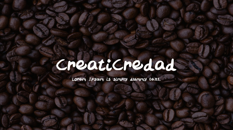 CreatiCredad Font