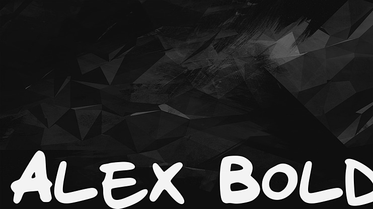 Alex_Bold Font