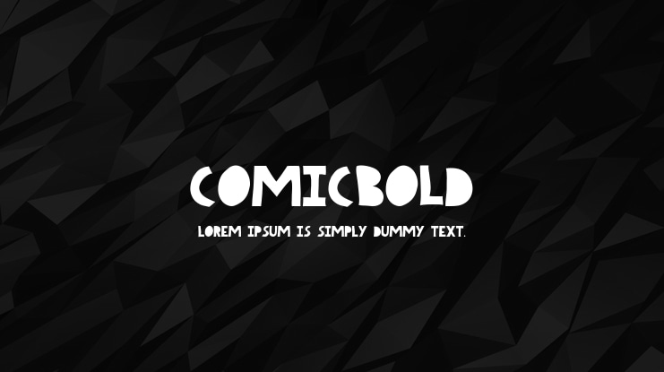 COMICBOLD Font