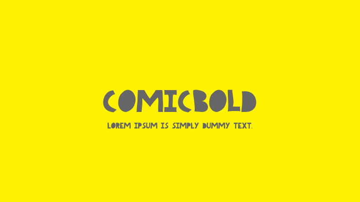 COMICBOLD Font