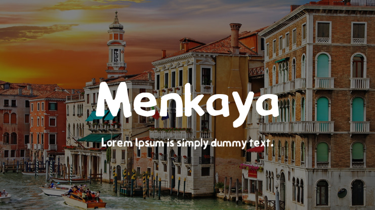 Menkaya Font