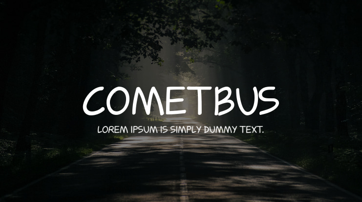 Cometbus Font