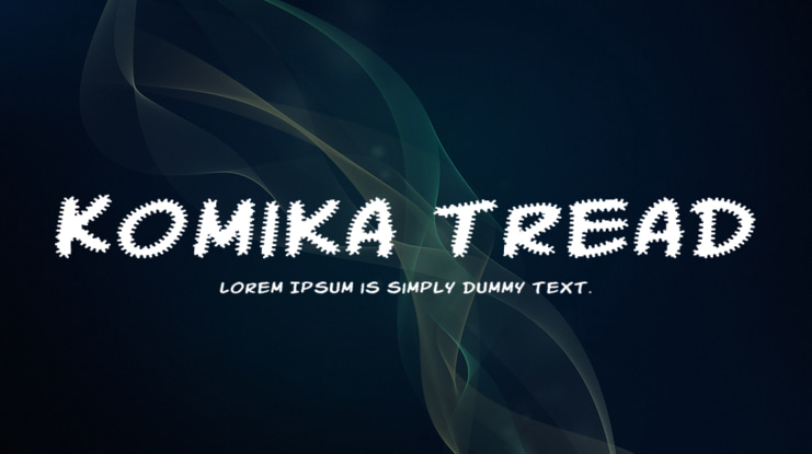 Komika Tread Font