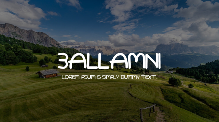 3allamni Font
