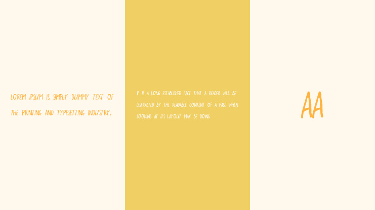 the sarcastic giraffe Font Family