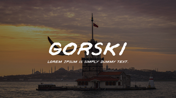 Gorski Font