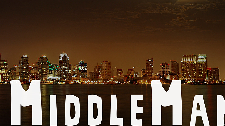 Middle Man Font