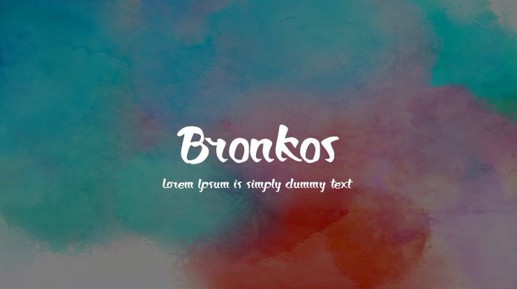 Bronkos Font